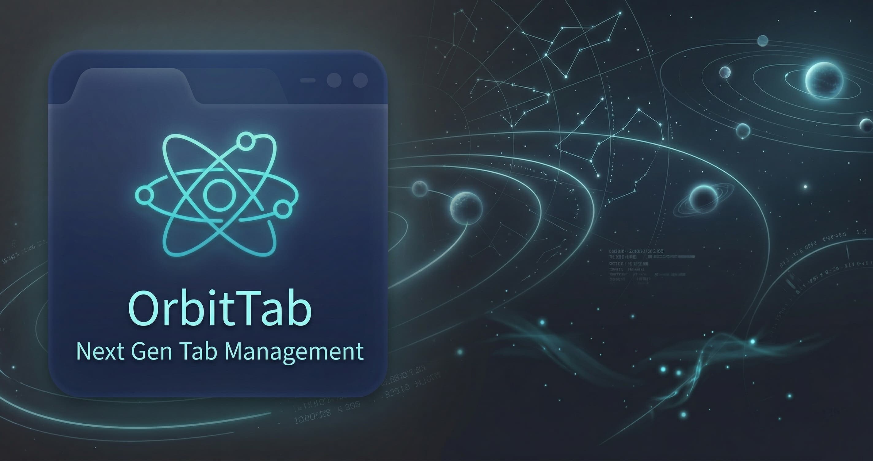 OrbitTab new tab extension screenshot